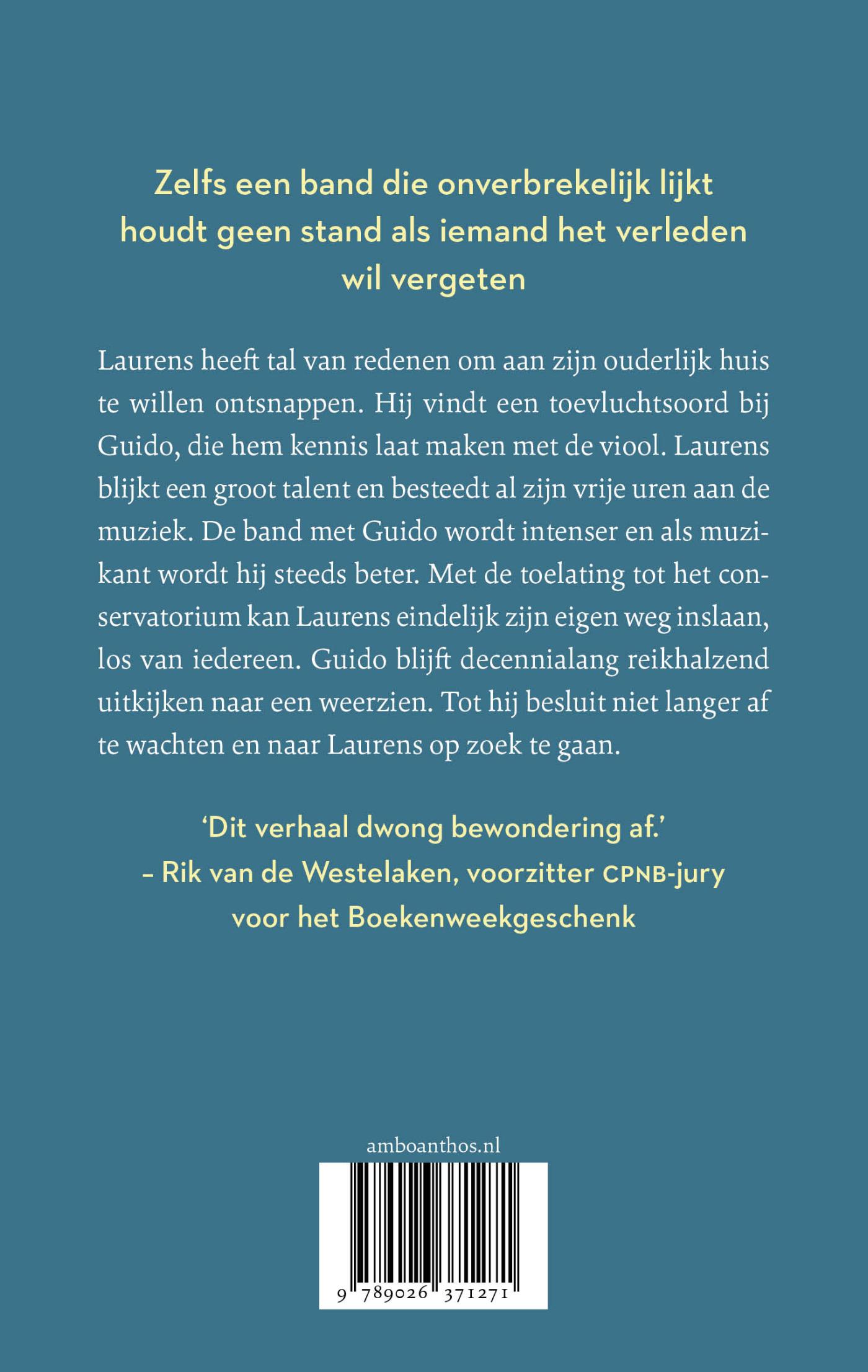 Achterkant van De violist