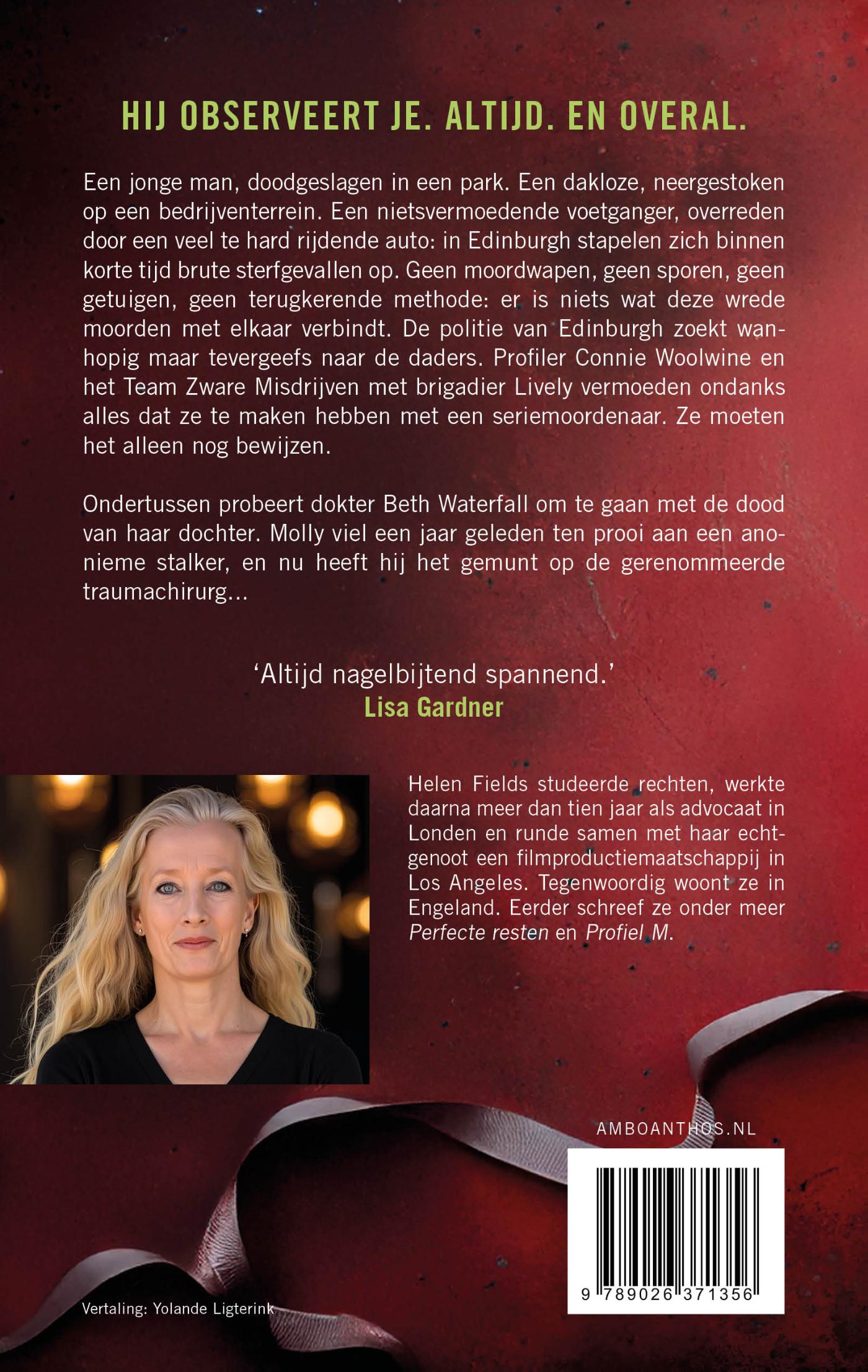 Achterkant van De stalker