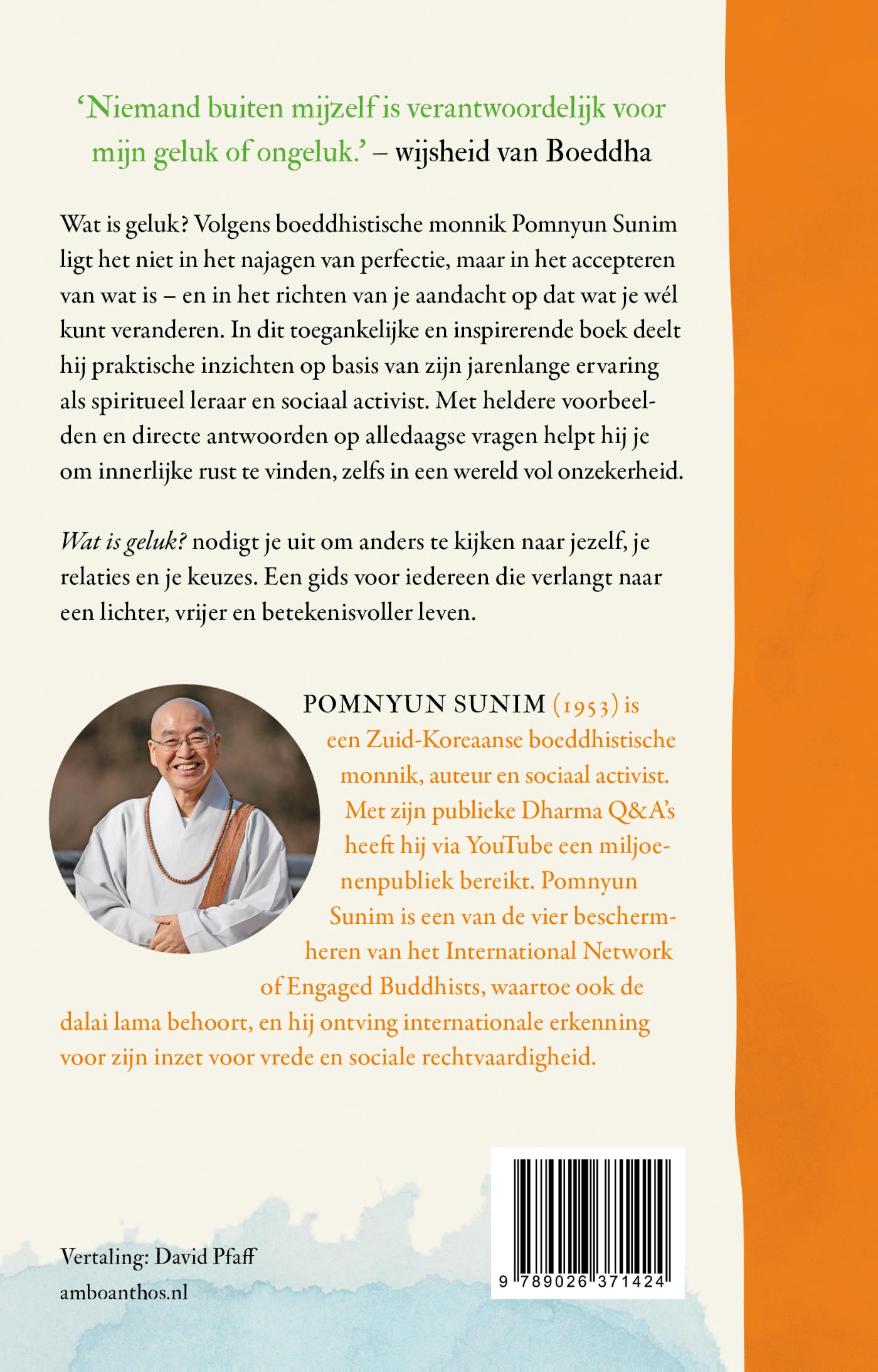 Achterkant van Wat is geluk?