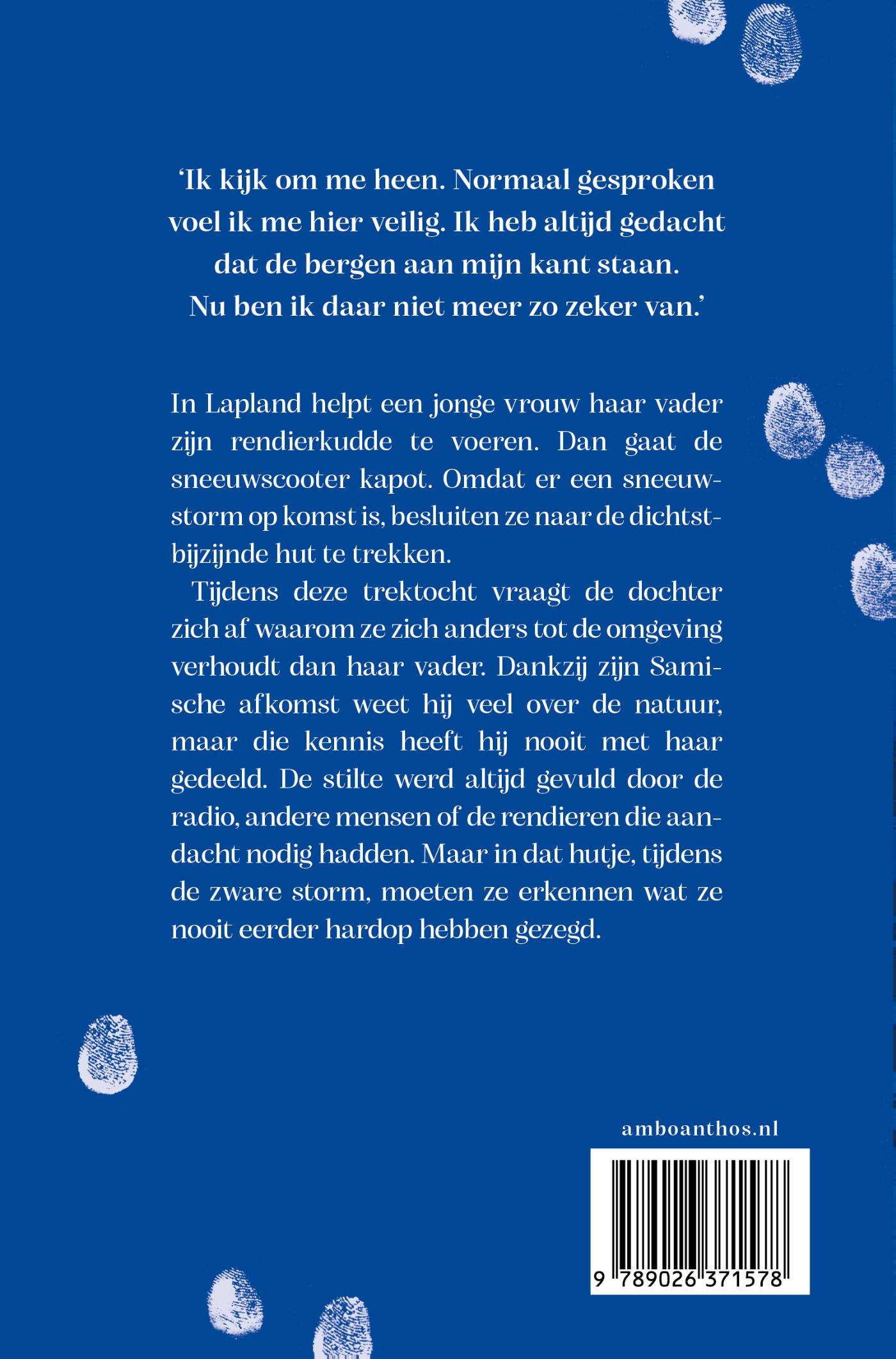 Achterkant van Naar de bomen