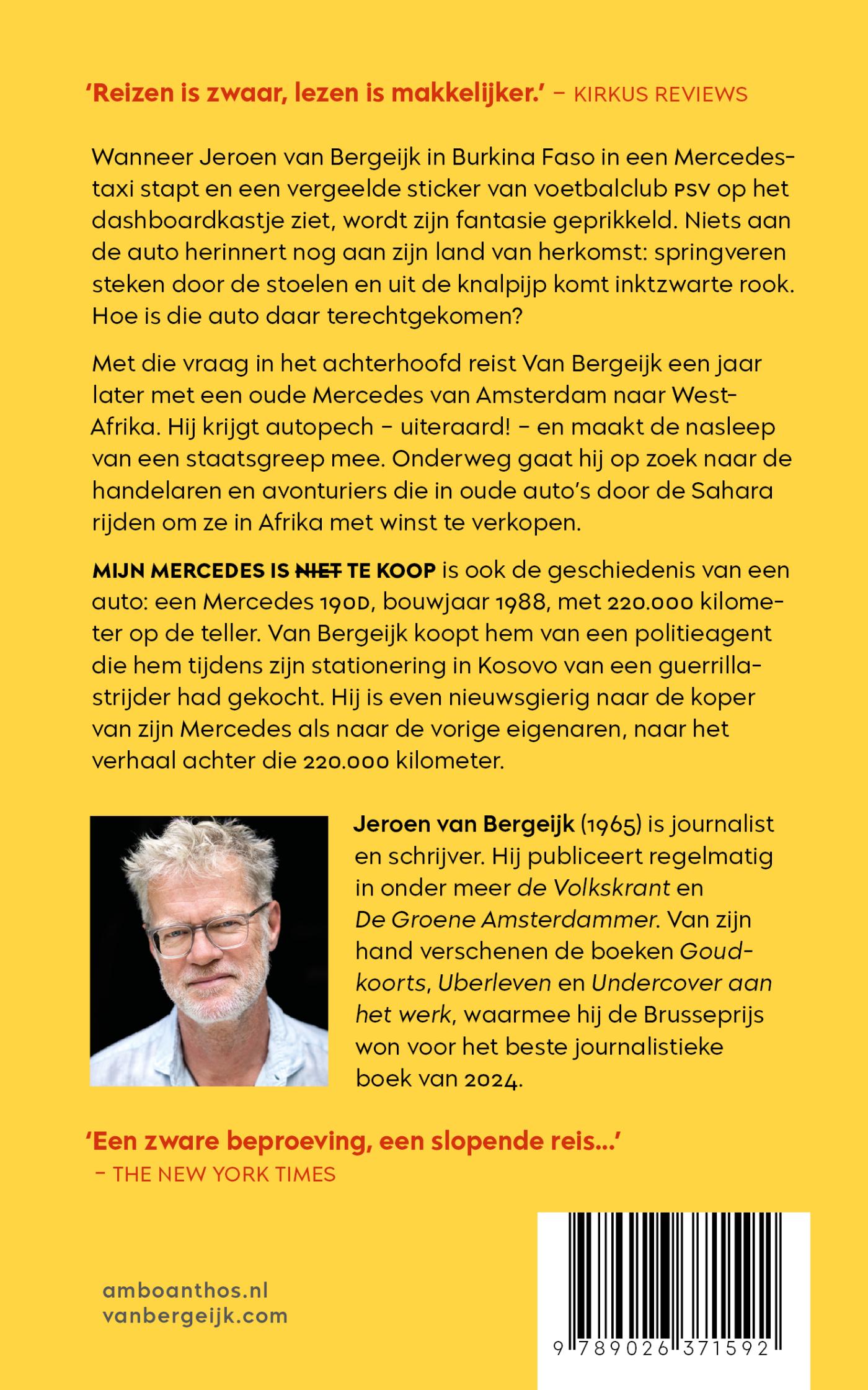 Achterkant van Mijn Mercedes is niet te koop