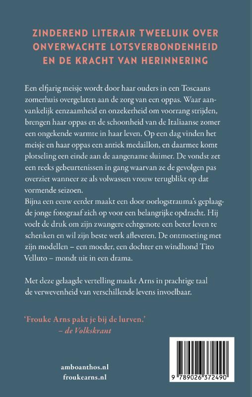 Achterkant van Rode zomer