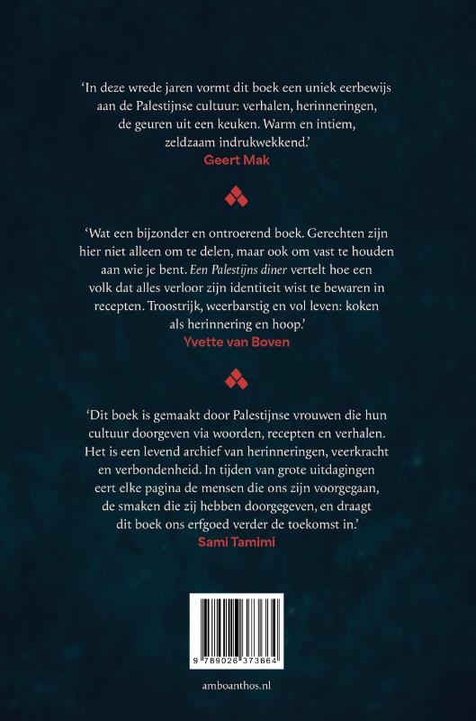 Achterkant van Een Palestijns diner