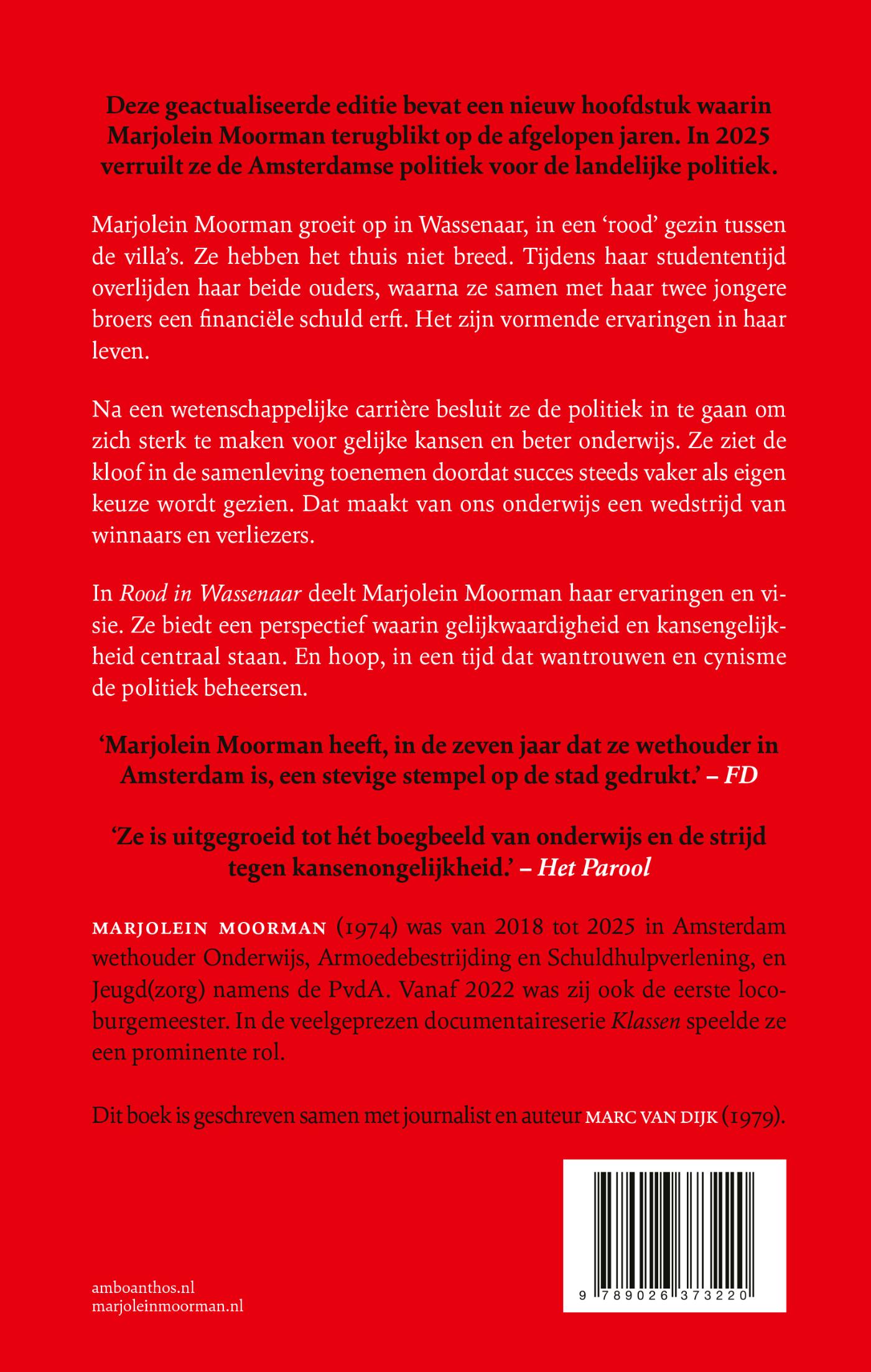 Achterkant van Rood in Wassenaar