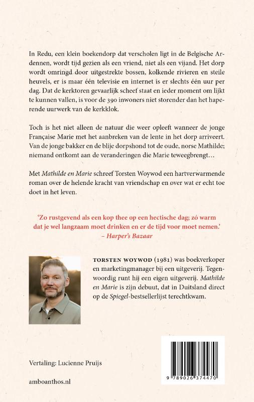 Achterkant van Mathilde en Marie