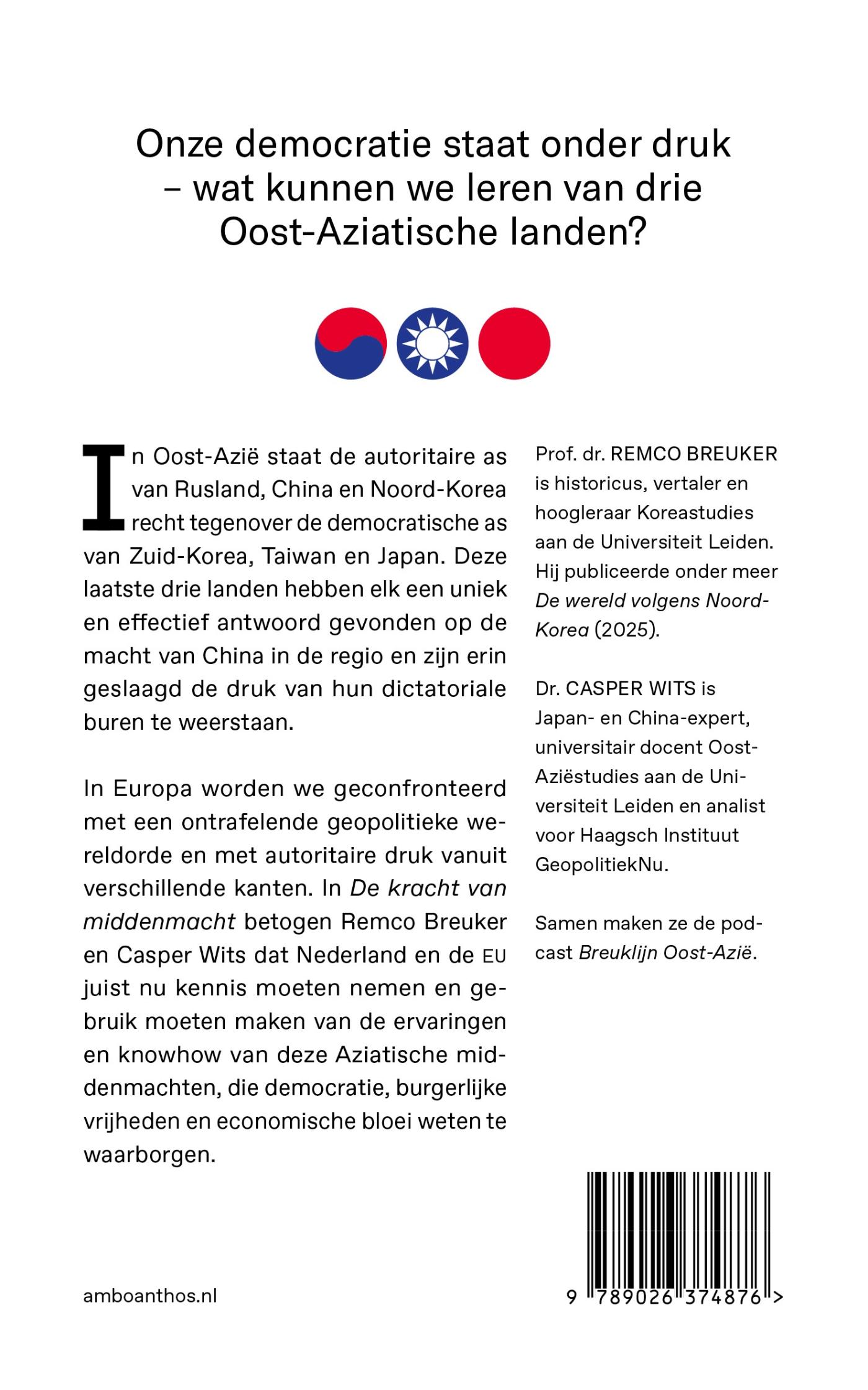 Achterkant van De kracht van middenmacht