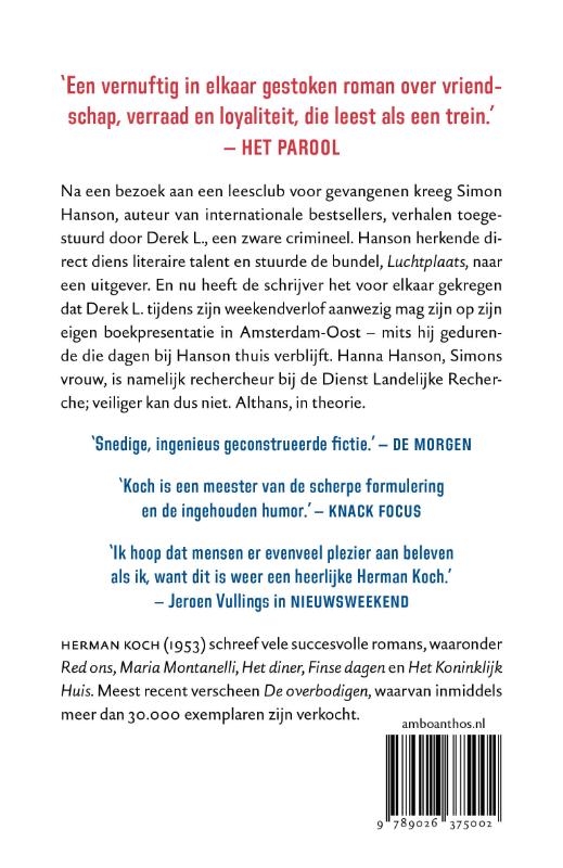 Achterkant van Luchtplaats
