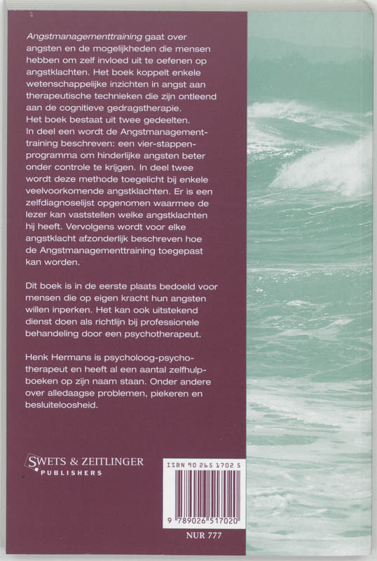 Achterkant van Angstmanagementtraining