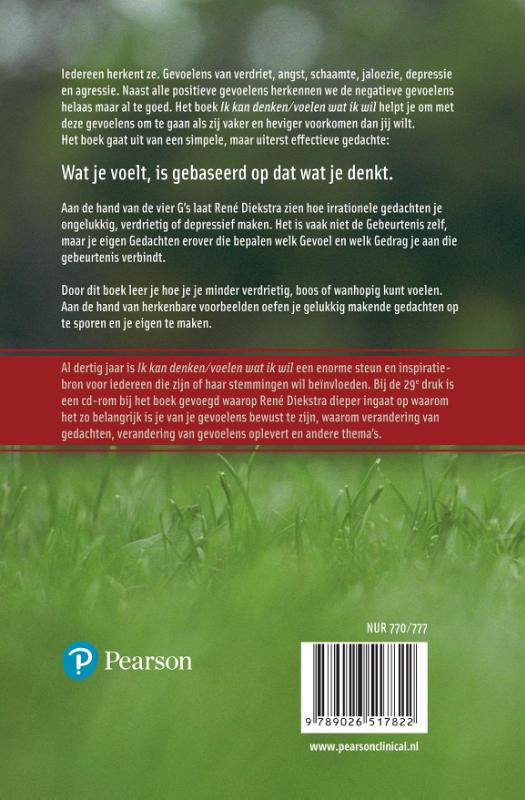 Achterkant van Ik kan denken/voelen wat ik wil