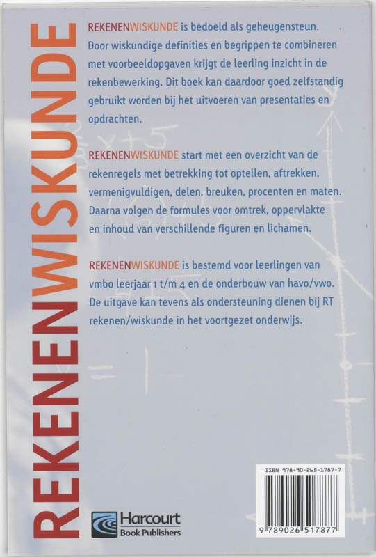 Achterkant van Vmbo & onderbouw havo en vwo