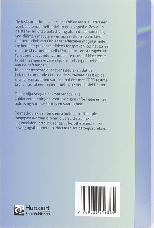 Achterkant van Adem en stem