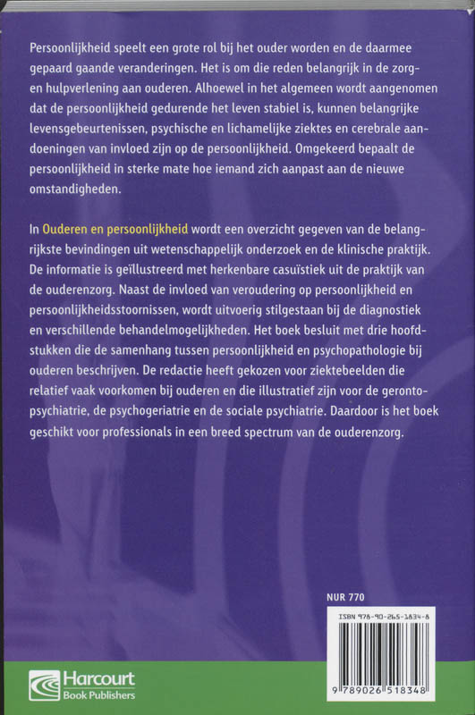 Achterkant van Ouderen en persoonlijkheid