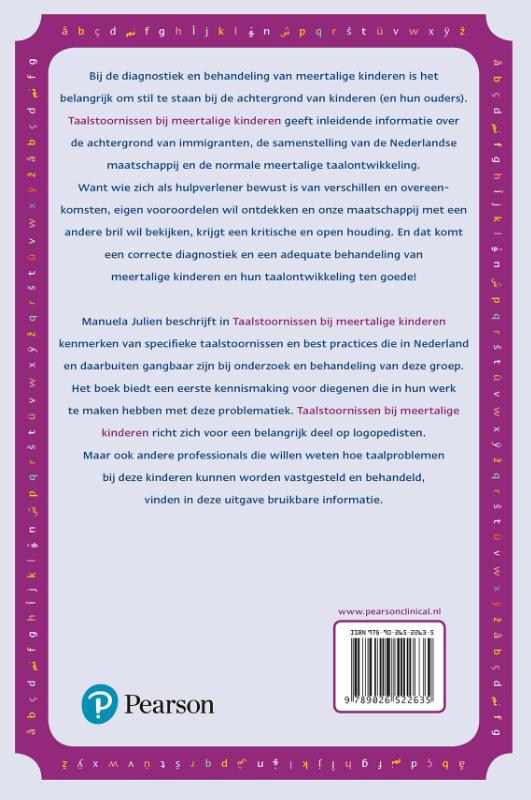 Achterkant van Taalstoornissen bij meertalige kinderen