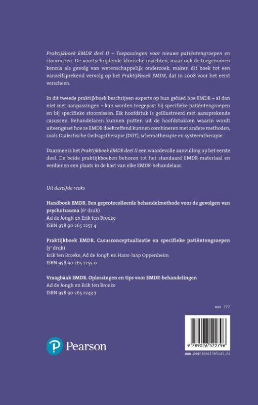 Achterkant van praktijkboek