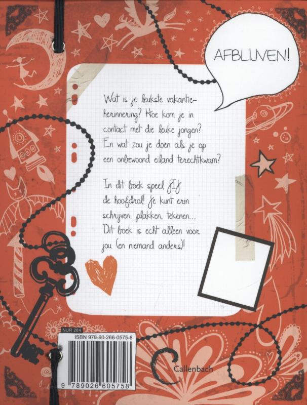 Achterkant van Mijn boek