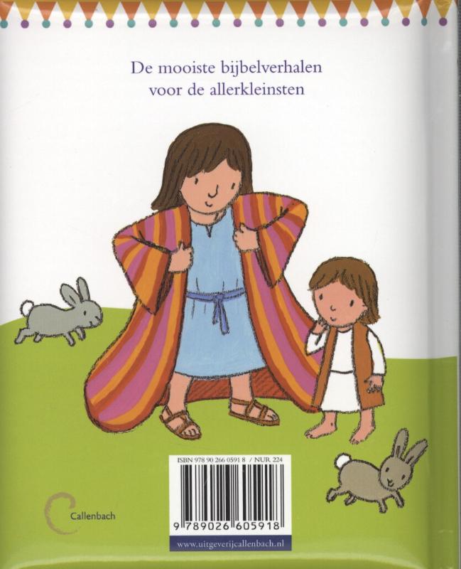 Achterkant van Mijn kleuterbijbel