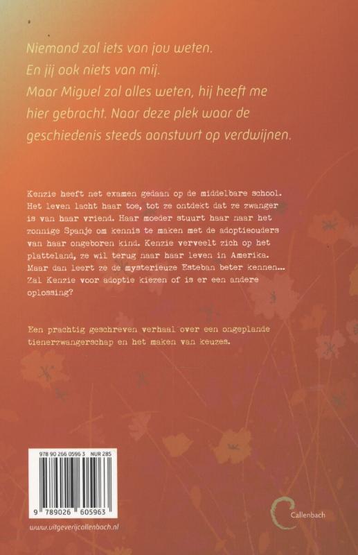 Achterkant van De geur van sinaasappels