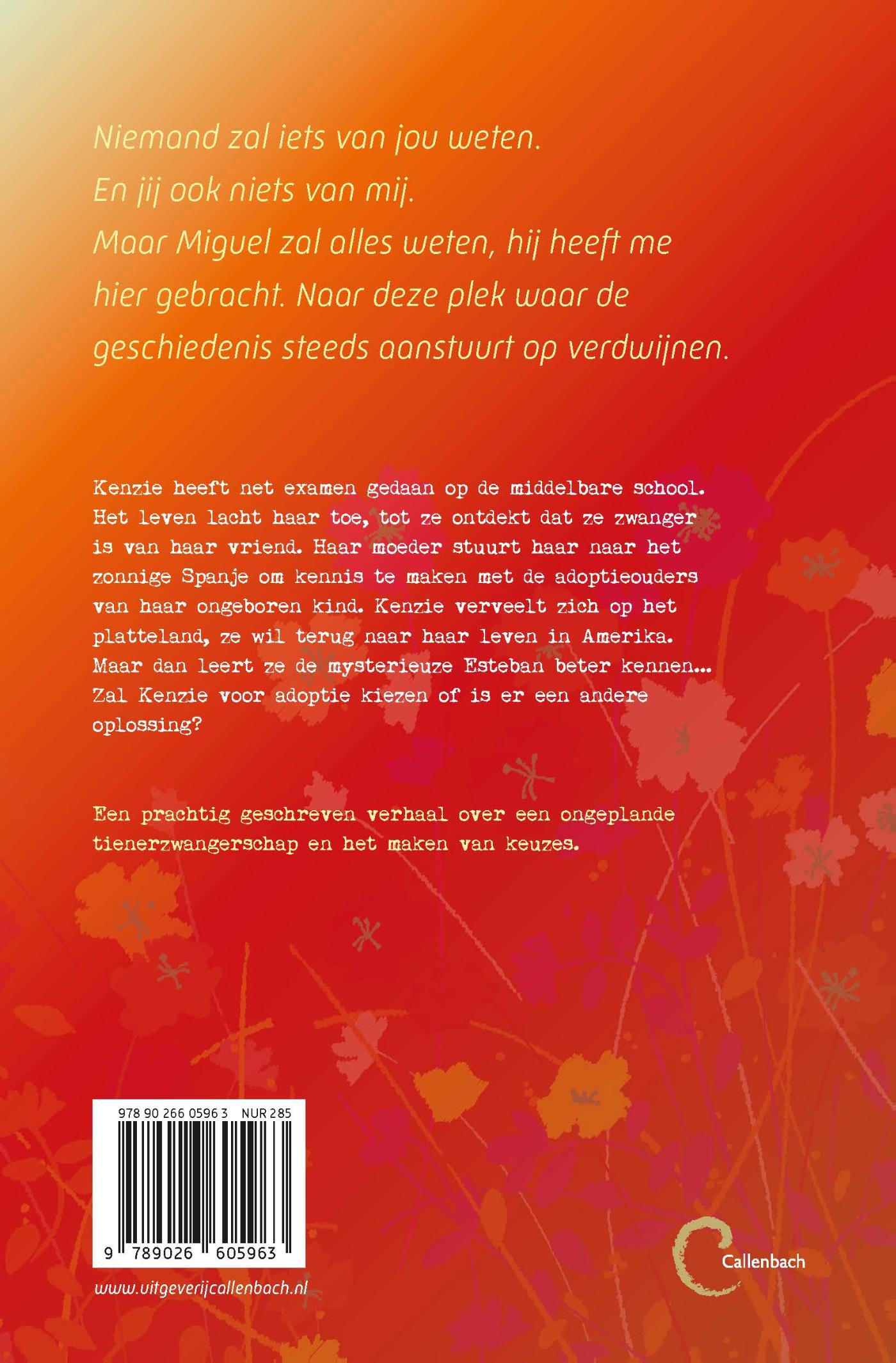 Achterkant van De geur van sinaasappels