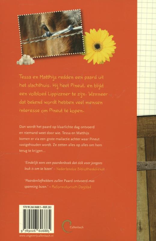 Achterkant van Paard ontvoerd