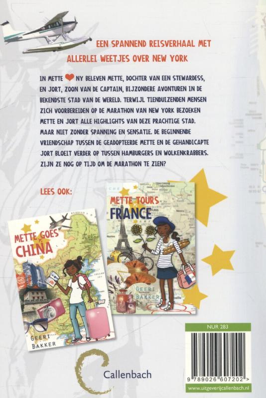 Achterkant van Mette loves New York