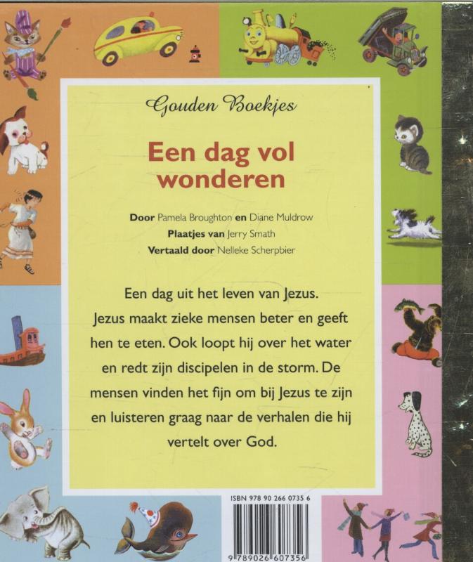 Achterkant van Een dag vol wonderen