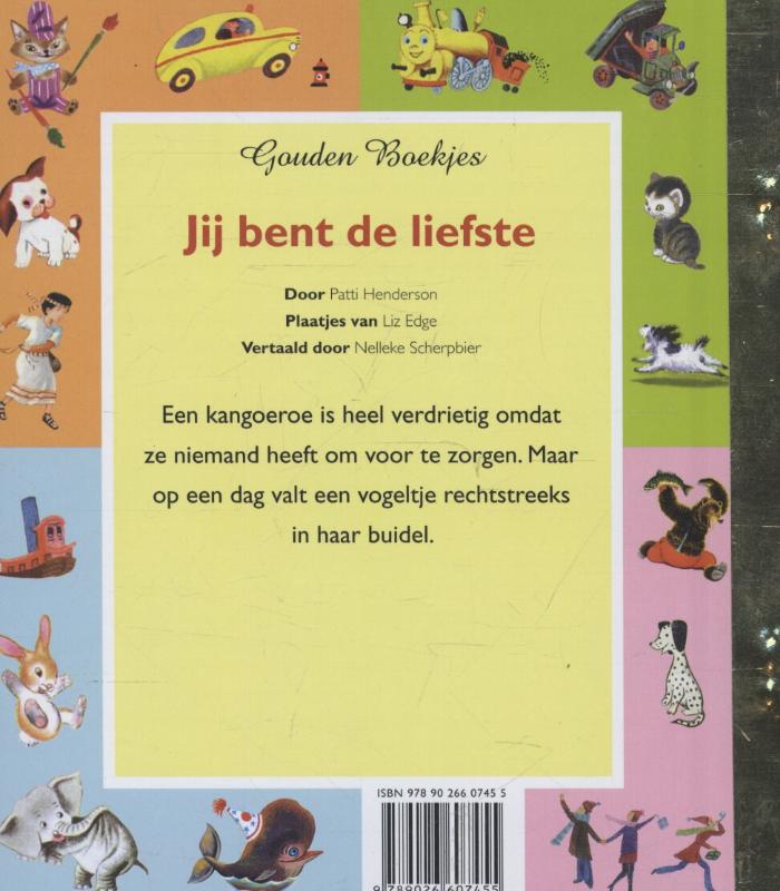 Achterkant van Jij bent de liefste