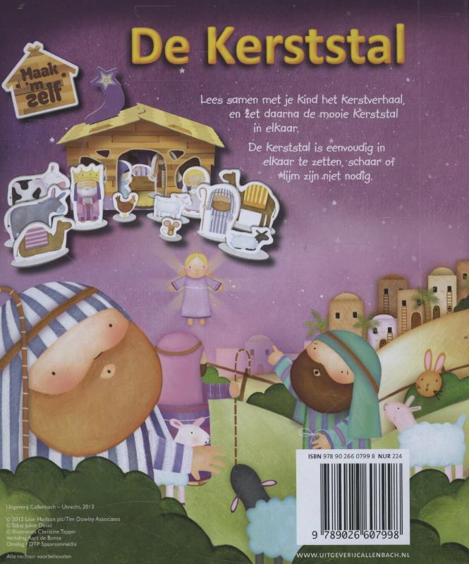 Achterkant van De kerststal