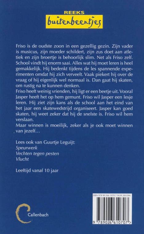 Achterkant van Winnen!