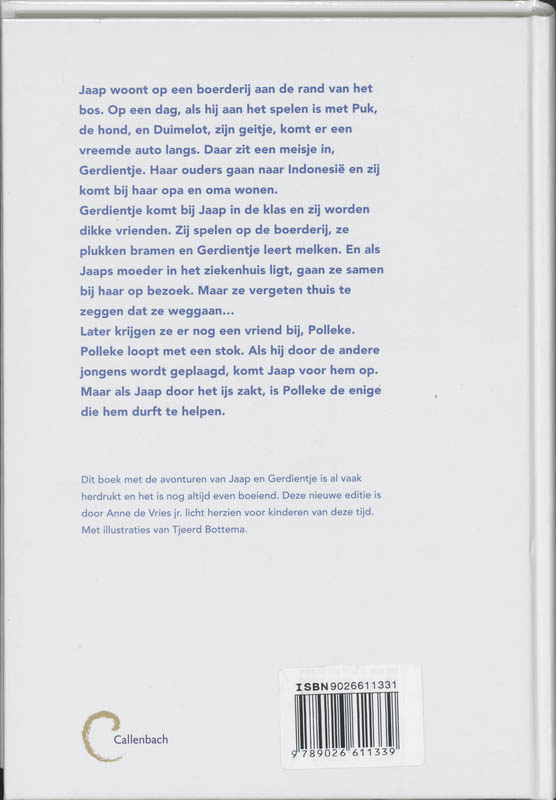 Achterkant van Jaap en Gerdientje