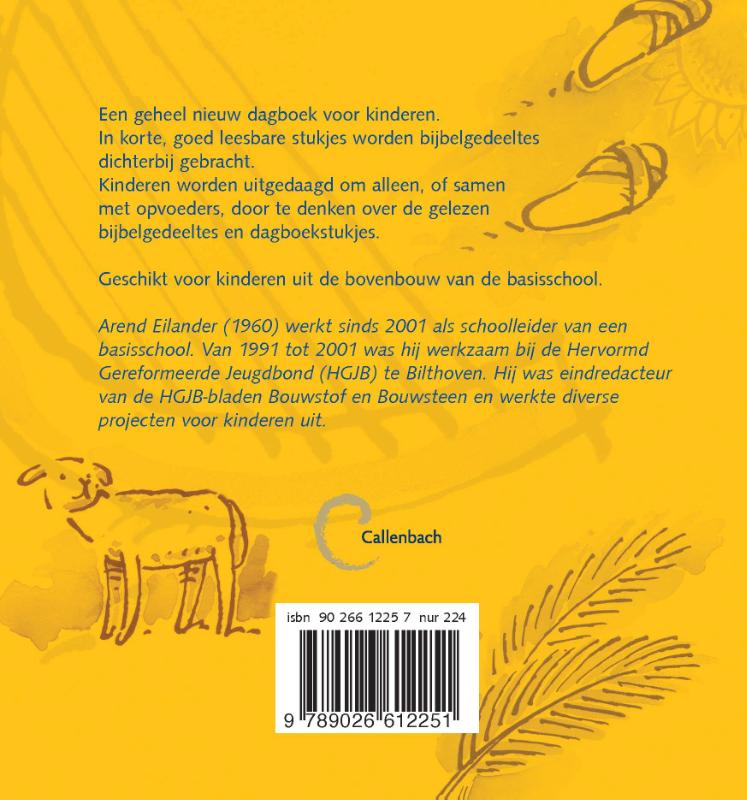 Achterkant van Dag Boek!