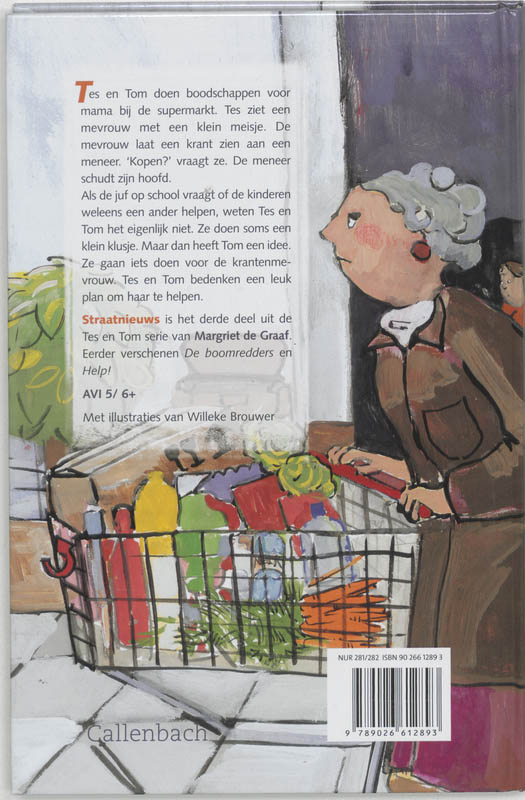 Achterkant van Straatnieuws