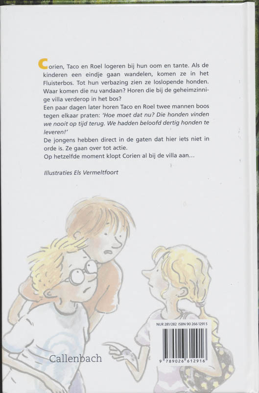 Achterkant van Villa Fluisterbos