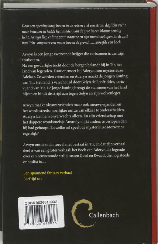 Achterkant van De adelaar en de koning