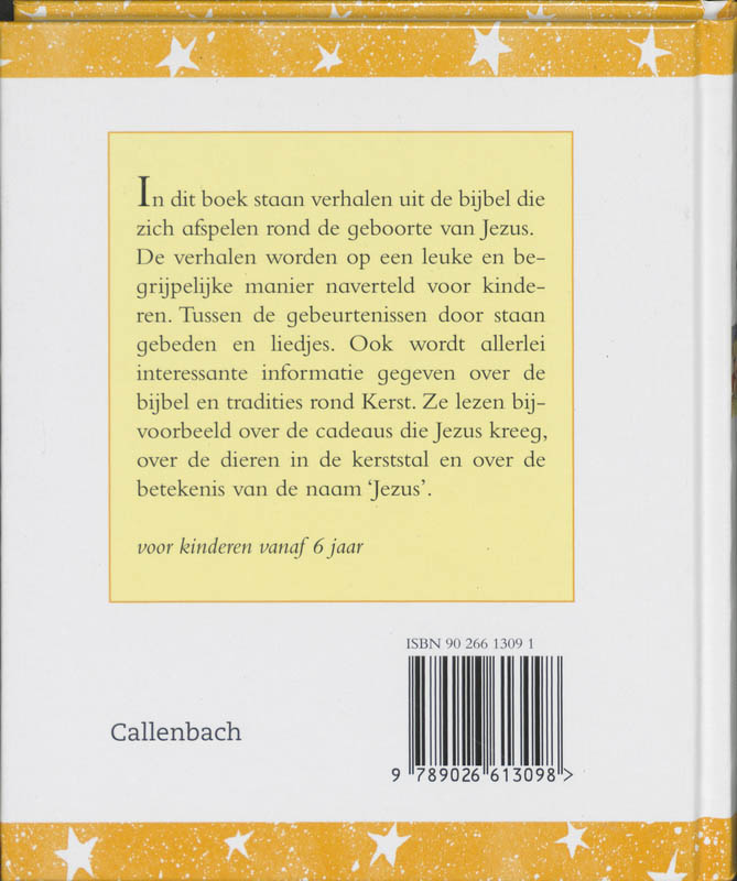Achterkant van Mijn Kerstboek
