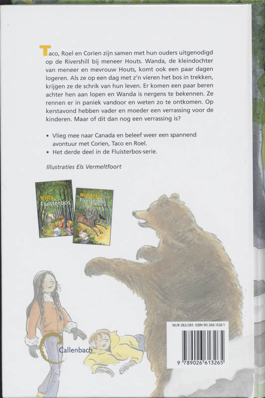 Achterkant van Beren in het fluisterbos