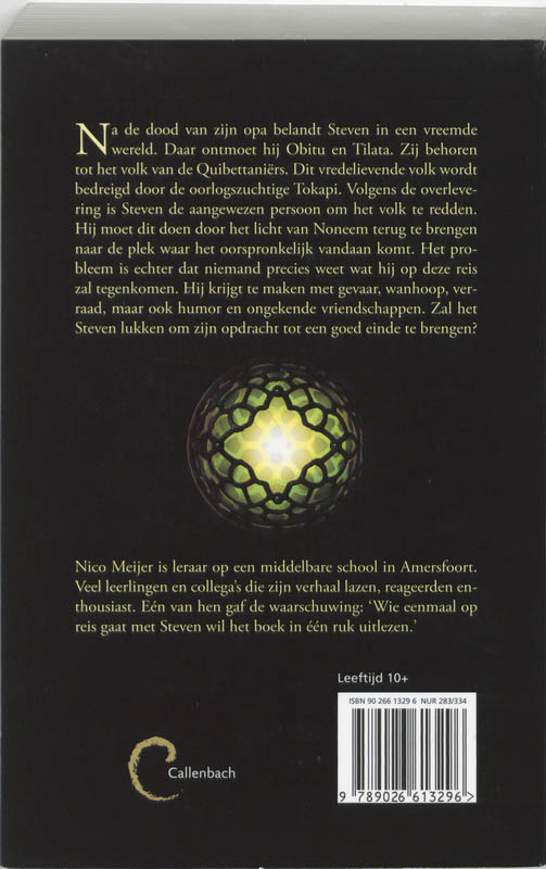 Achterkant van Het licht van Noneem