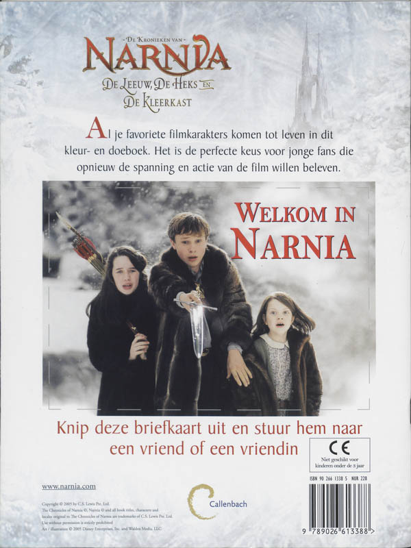 Achterkant van Kleur- en doeboek met magneten