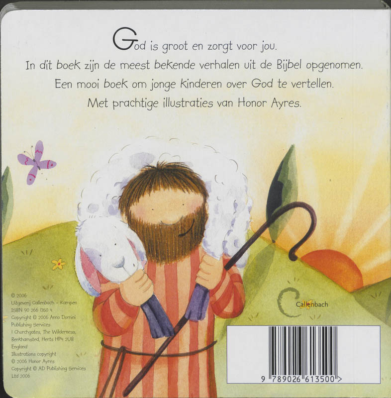 Achterkant van Bijbelverhalen