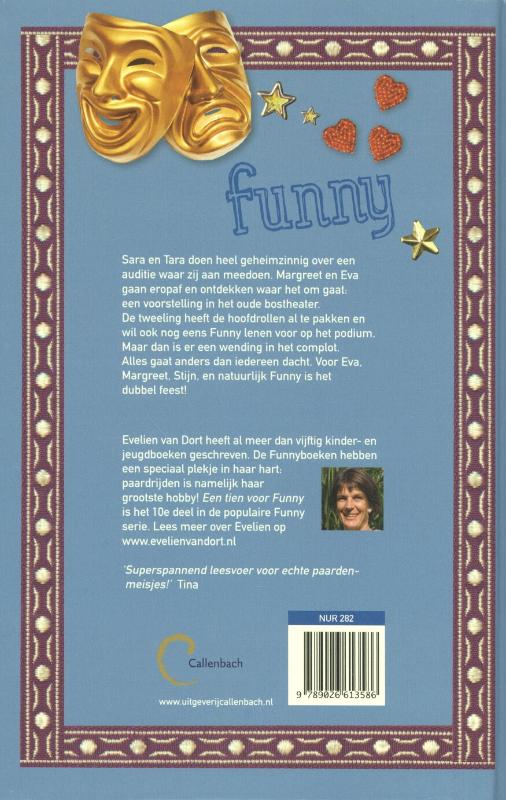 Achterkant van Een tien voor Funny
