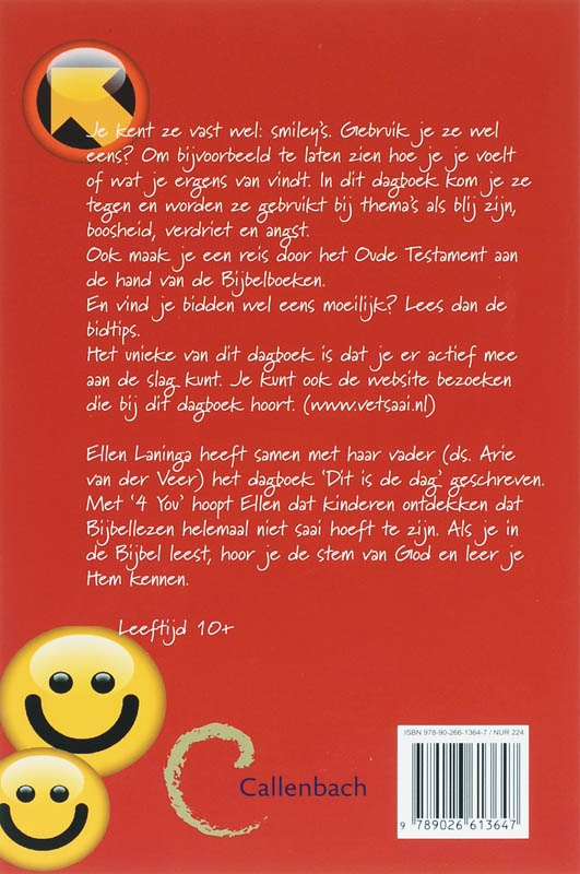 Achterkant van 4 You