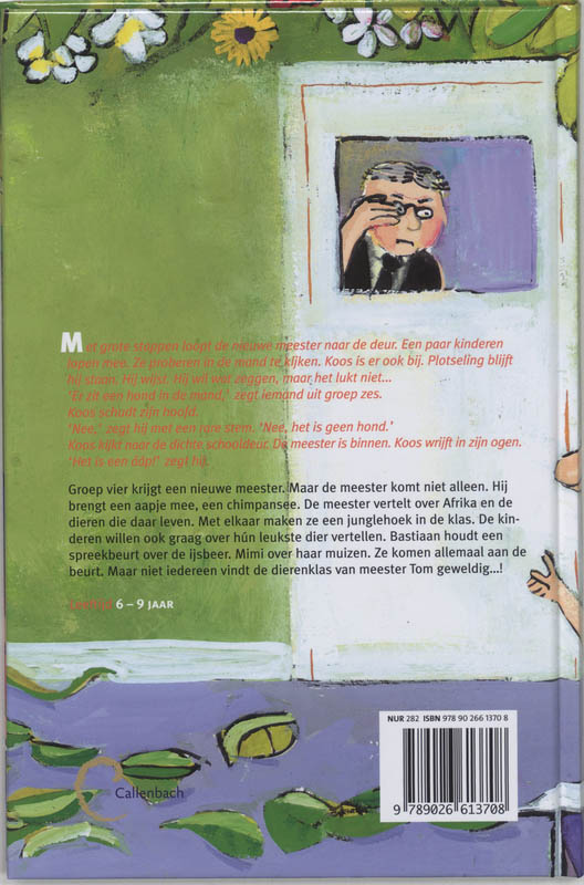 Achterkant van Kika en de dierenklas