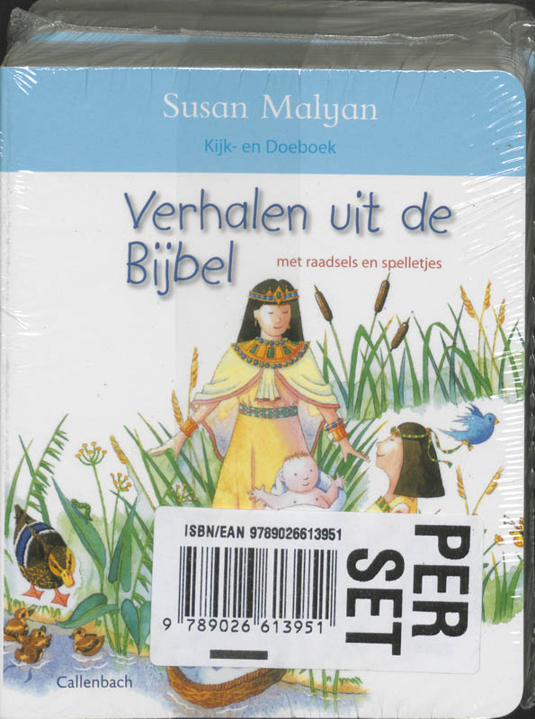 Achterkant van Verhalen uit de Bijbel set 3ex
