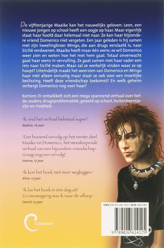 Achterkant van Liefde tussen twee werelden