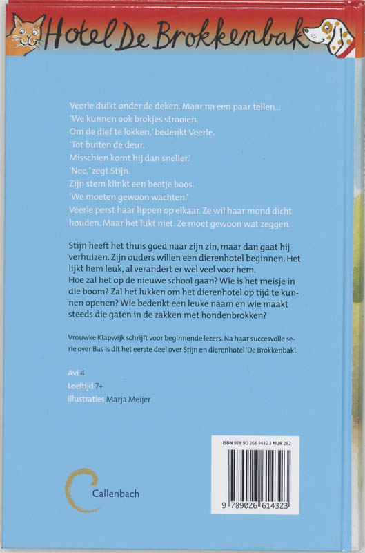 Achterkant van De brokkendief