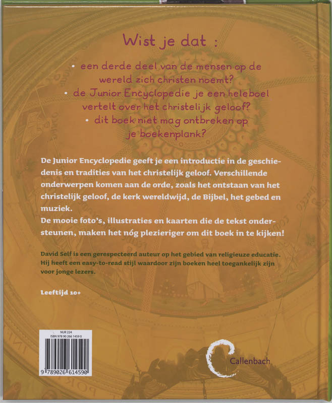 Achterkant van Junior encyclopedie