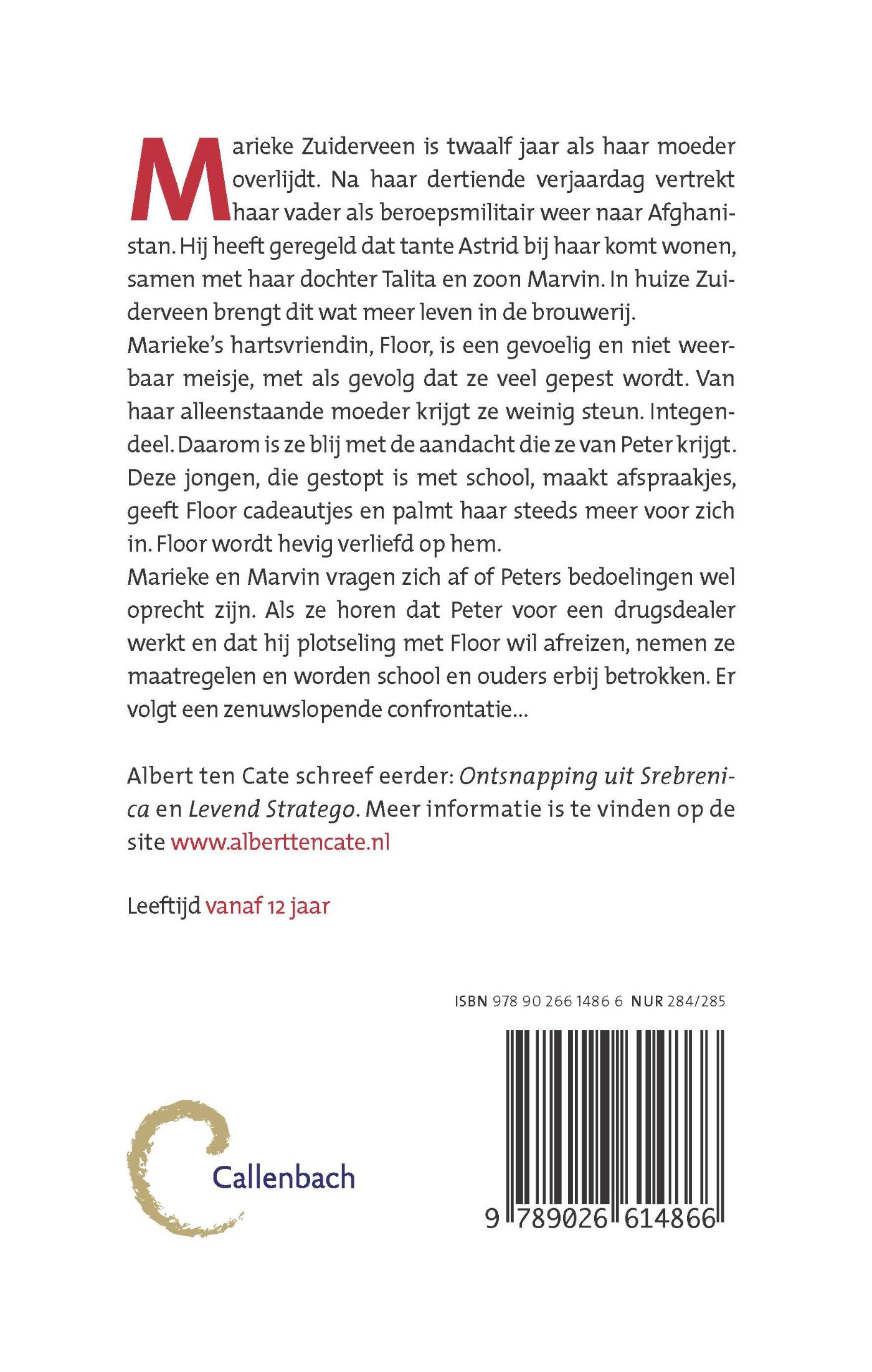 Achterkant van Schaduwmeisje