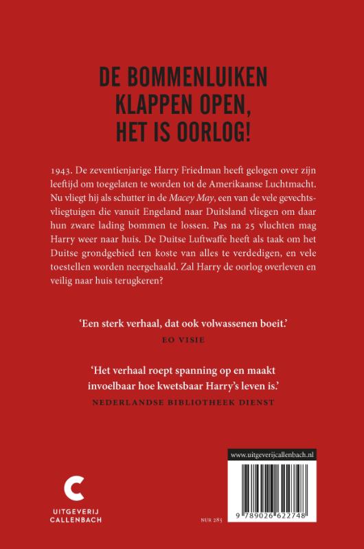 Achterkant van Bomber