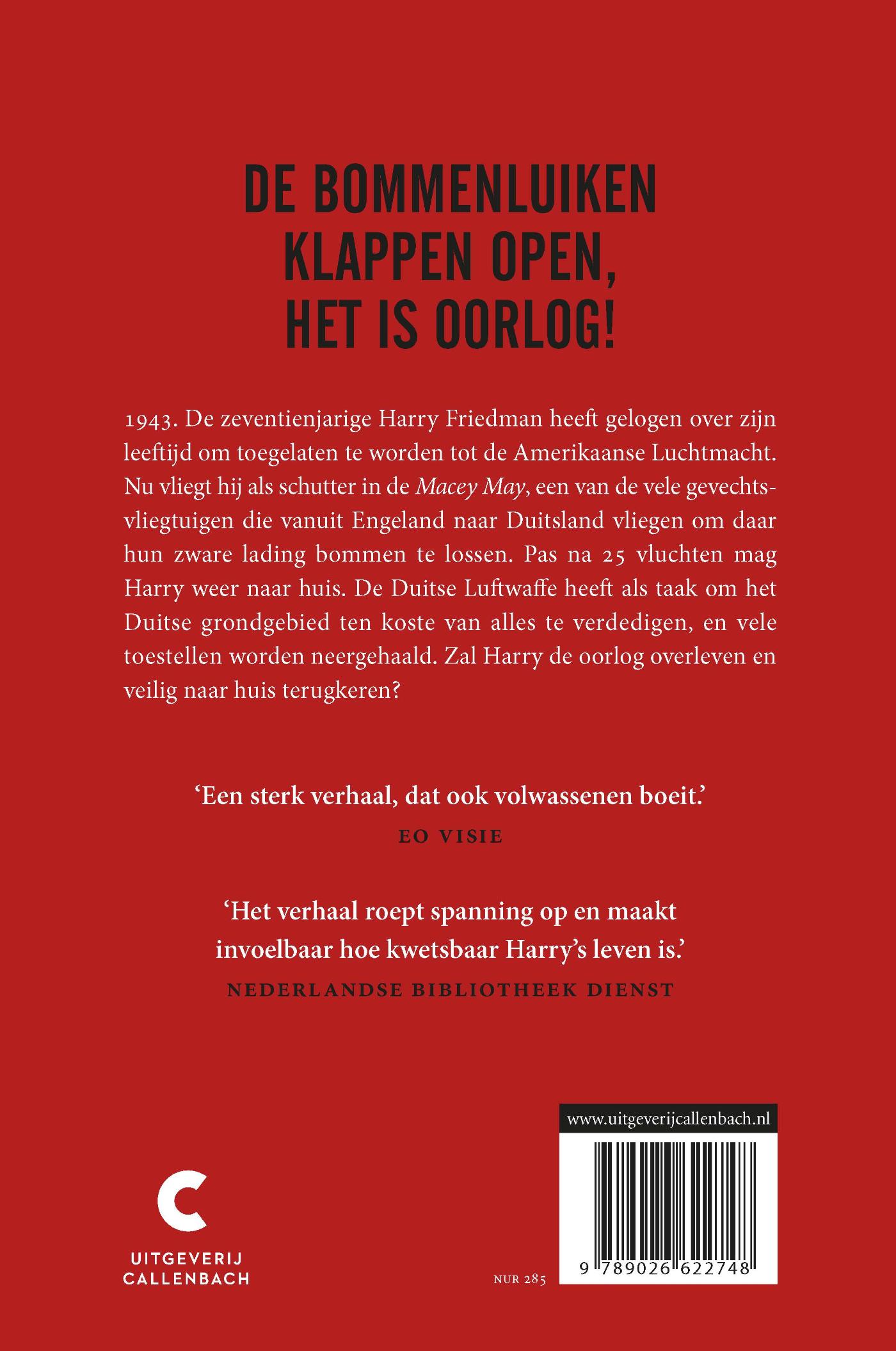 Achterkant van Bomber