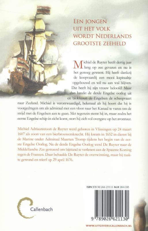 Achterkant van Michiel de Ruyter