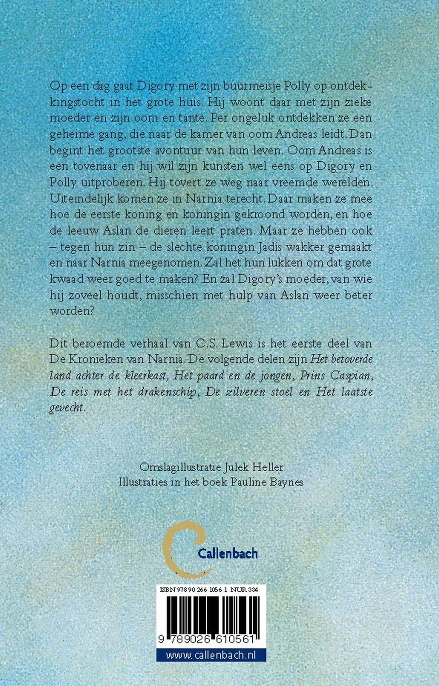 Achterkant van Het neefje van de tovenaar